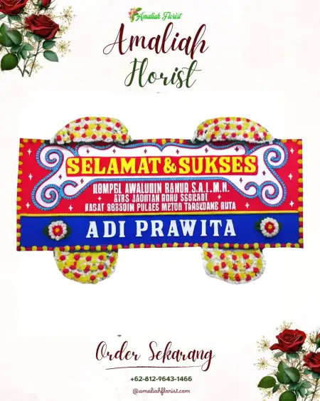 Papan Bunga Ucapan Selamat Dadapayu
