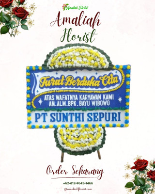 Papan Bunga Duka di Dadapayu